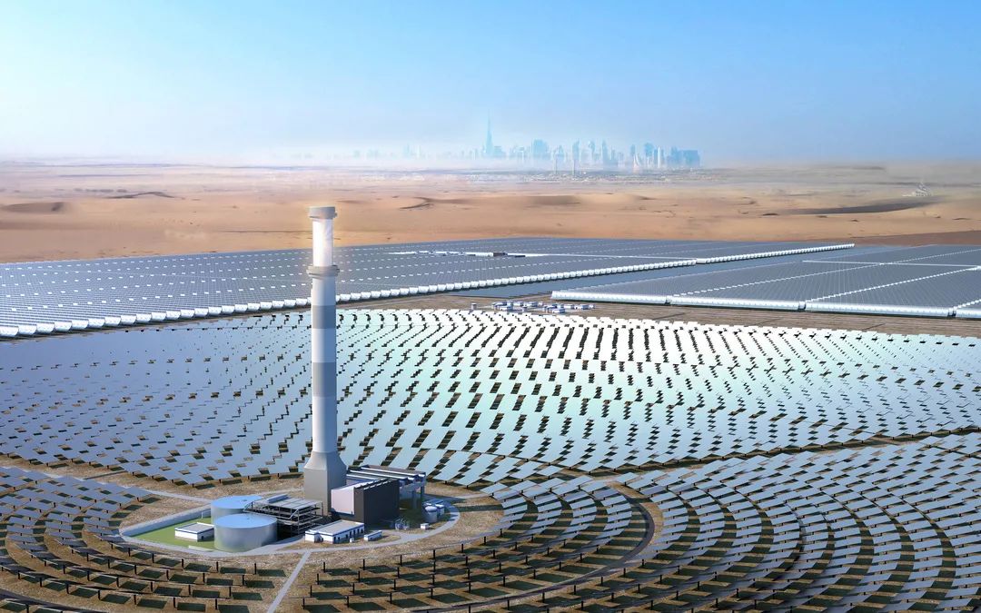 光伏混合发电项目,是目前世界上最大的光热 光伏综合电站项目