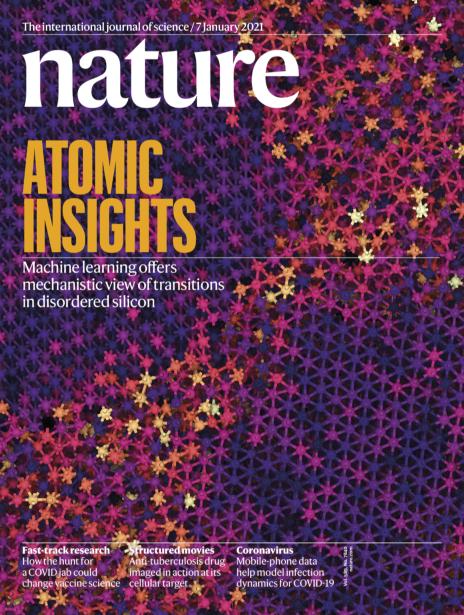 2021首期nature封面牛津大学ml算法实现10万高压非晶硅原子的模拟