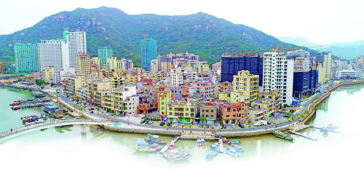 渔业村最靠海,是当地滨海旅游的主要目的地之一