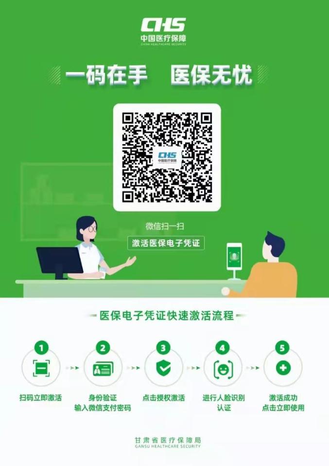 灵台人快来激活医保电子凭证吧