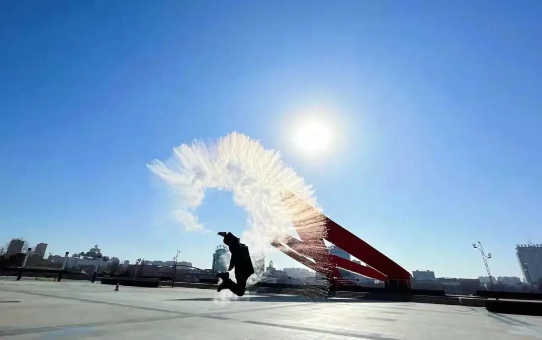 凛冽寒风中德州环保人的温暖身影