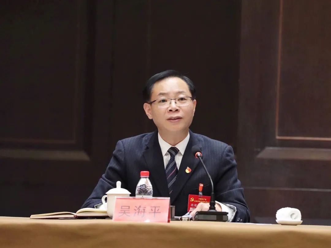 吴海平参加温岭天台黄岩代表团审议锚定新目标践行新战略奋进新征程