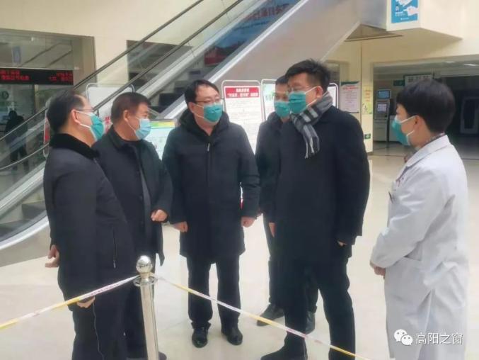 县长闫向阳,副县长杨胜利深入一线明查暗访疫情防控工作