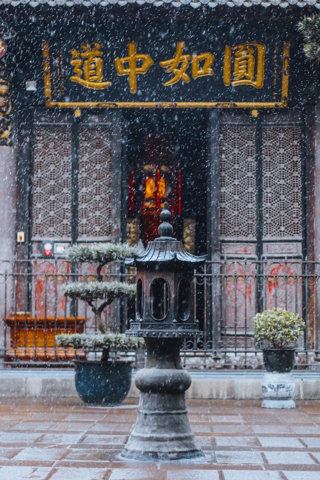 清水寺雪景图片