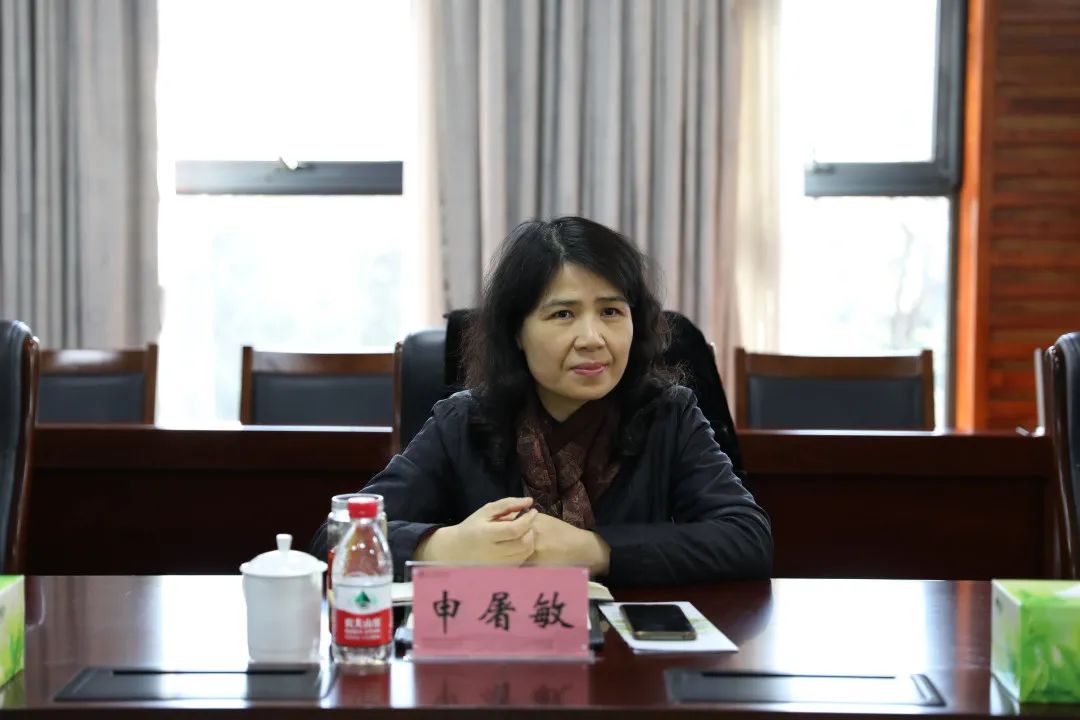 【盟务动态】民盟市委会专职副主委申屠敏带队走访杭科院新任民盟支部