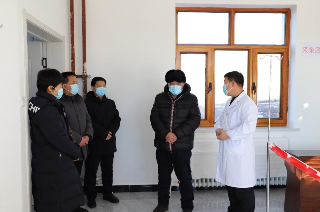 高长胜深入一线检查指导基层党组织建设和疫情防控工作