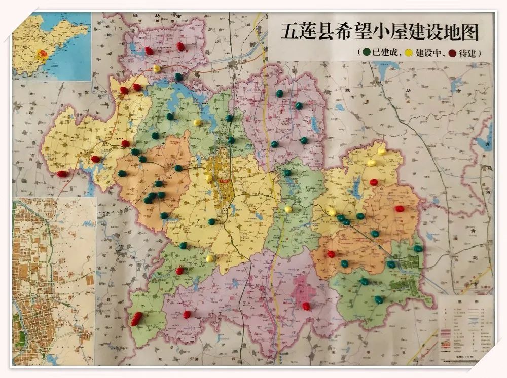 五莲县乡镇行政地图图片