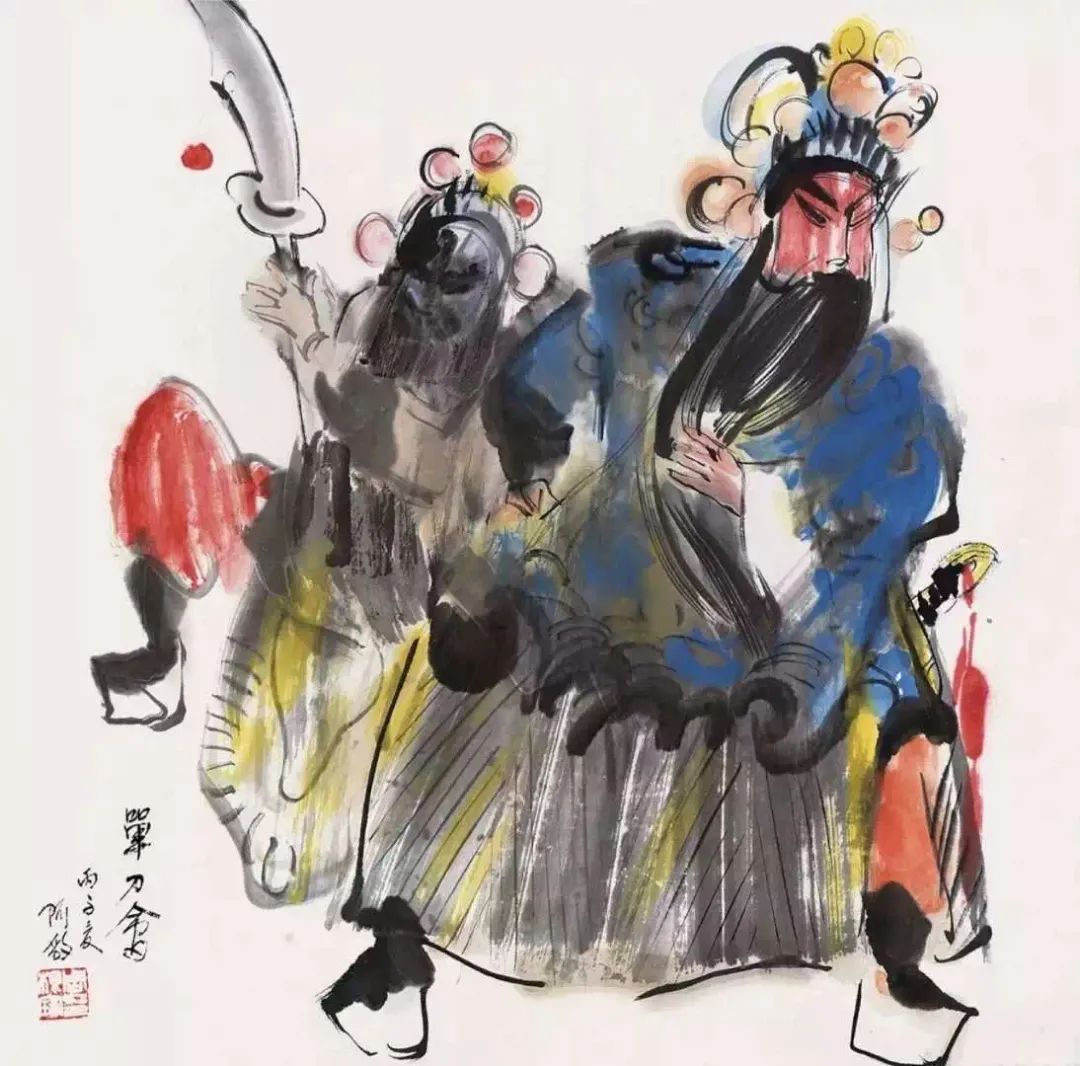 墨梅梨韵周根宝戏曲人物中国画作品展将在梅陇文化馆启幕