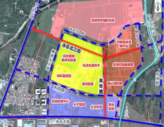 上述2條道路都是懷柔科學城的內部道路,計劃2021年2月開工,2022年6月