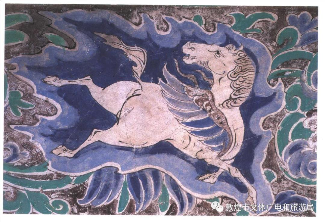 发现敦煌敦煌壁画中的天马