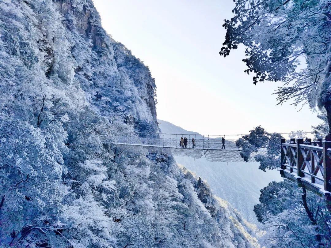 武功山赏雪正当时,你来了吗?