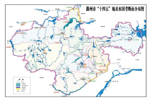 滁州江淮分水岭路线图图片