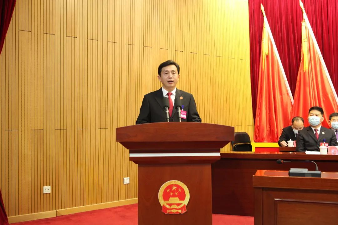 图解67博兴县人民法院工作报告