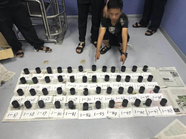 王某宝指认毒品