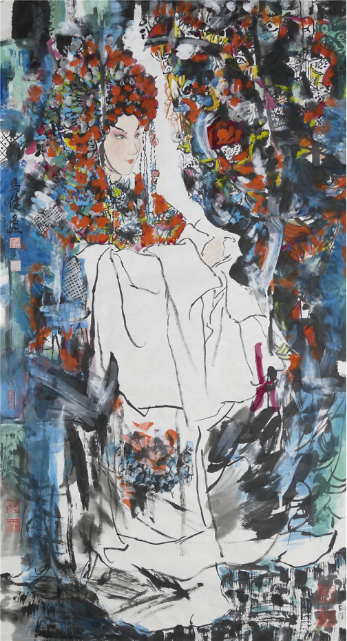 艺术人物——画家马健作品赏析