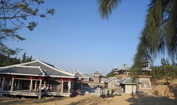 《冼夫人传奇传奇》拍摄基地外景.