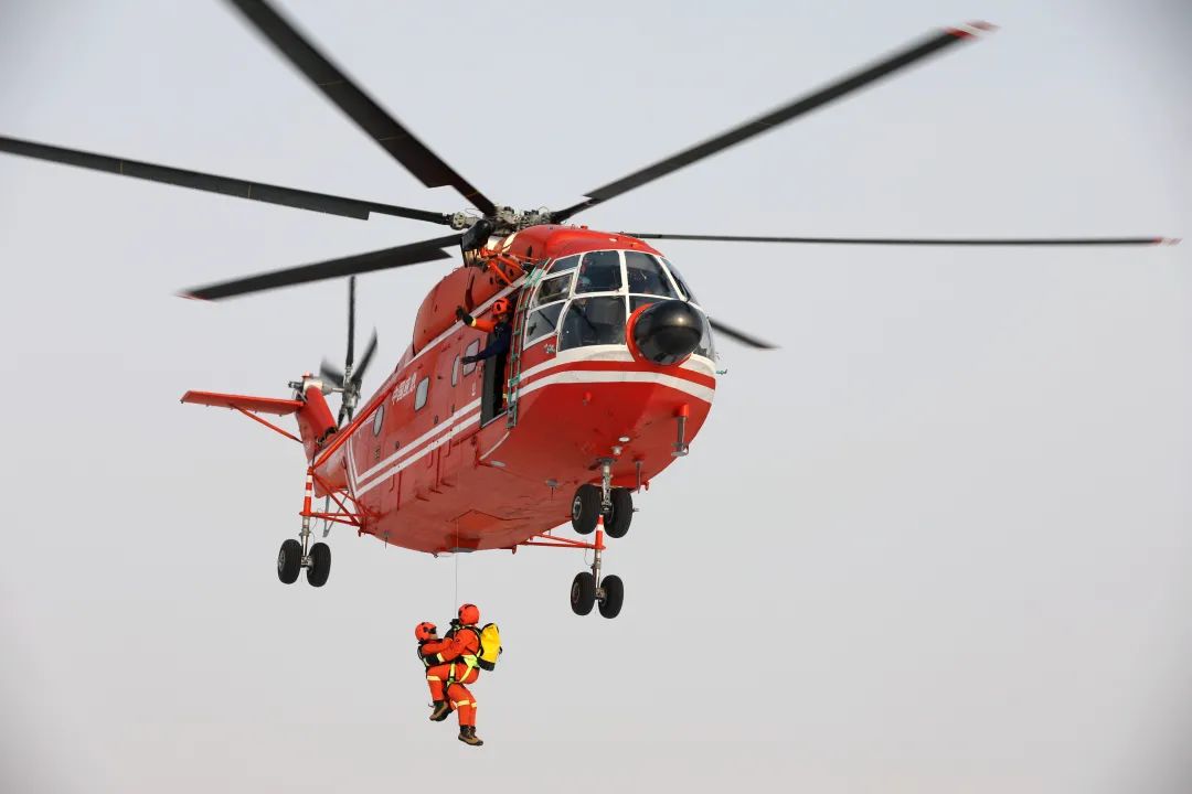 救援力量丨大庆航空救援支队开展低温雨雪冰冻灾害专项训练