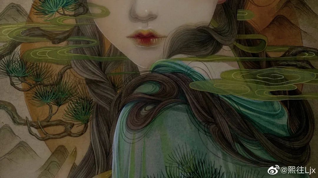 90后妹子画出古风美人张张惊艳