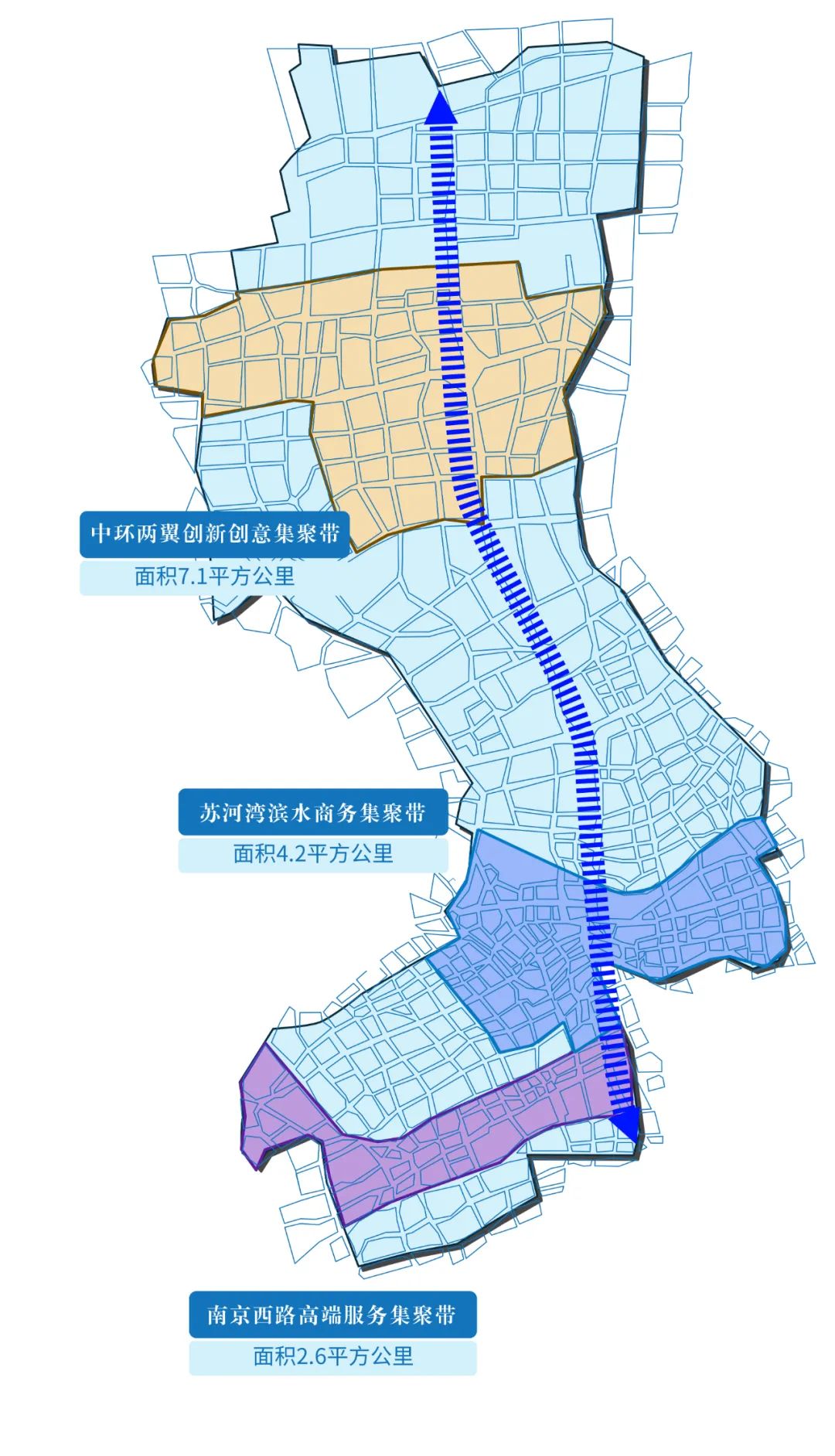 十四五期间,静安将强化南北复合发展轴,南京西路高端服务集聚带