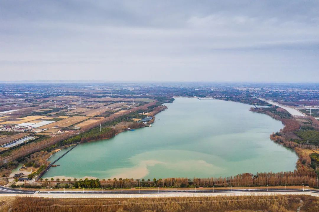 空中俯瞰美崇明这颗冉冉升起的明珠