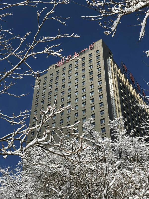 冬天里的中国医大一院如此迷人