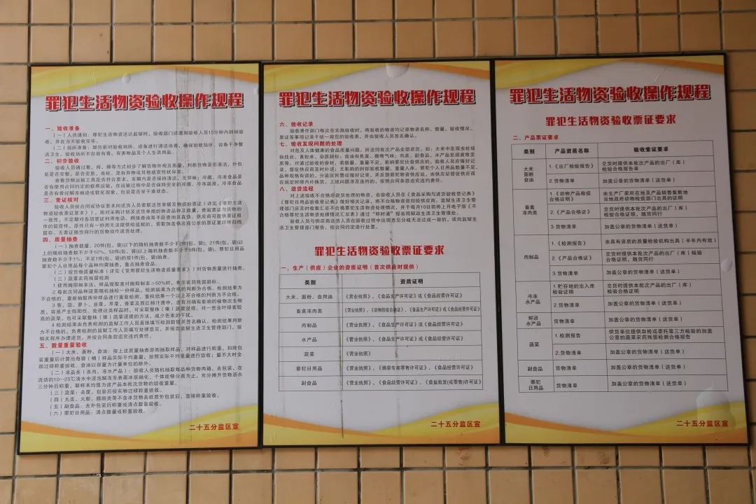 疫情防控泉州监狱切实加强罪犯生活物资验收管理
