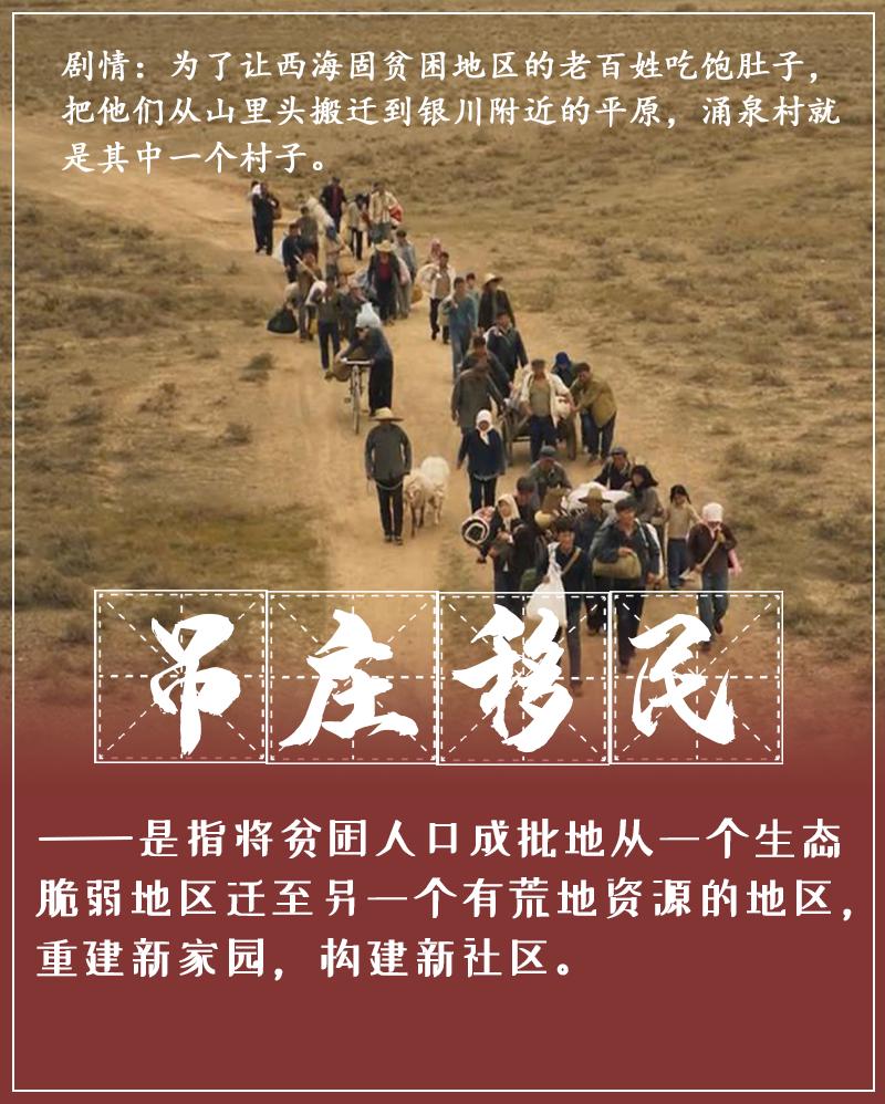 而小编在剧中看到的 则是满满的知识点: 东西部扶贫协作,吊庄移民