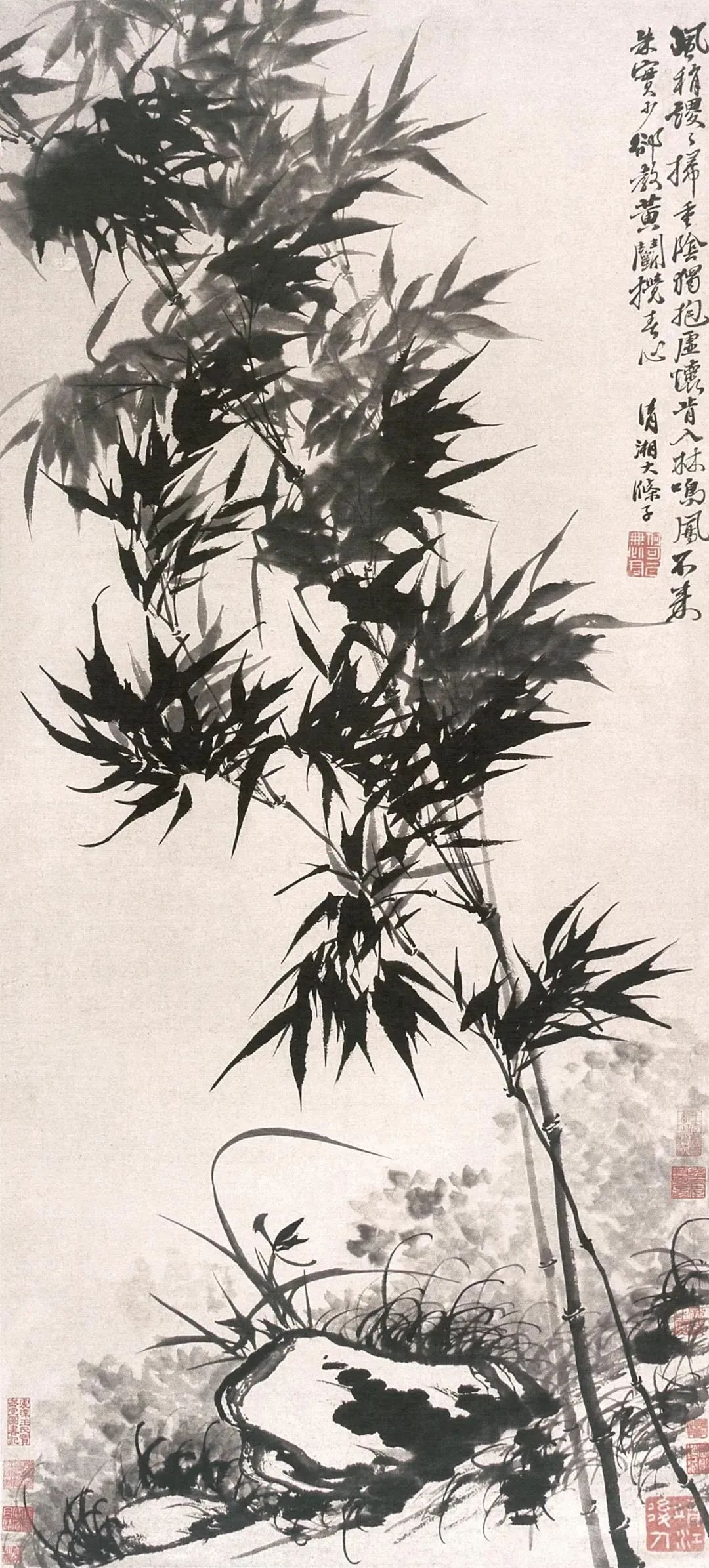 的清平淡雅,金冬心的古拙平和,李复堂的繁浓简秀,李晴江的狂放恣肆