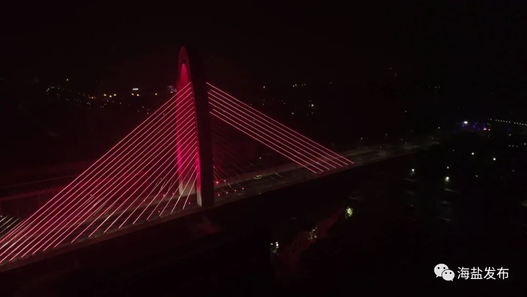 海盐首座斜拉索桥——滨海大桥明天通车!