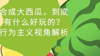 合成大西瓜，到底有什么好玩的？ ｜ 行为主义视角解析