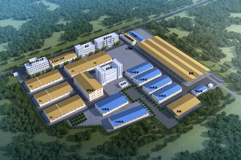 粮库工程效果图