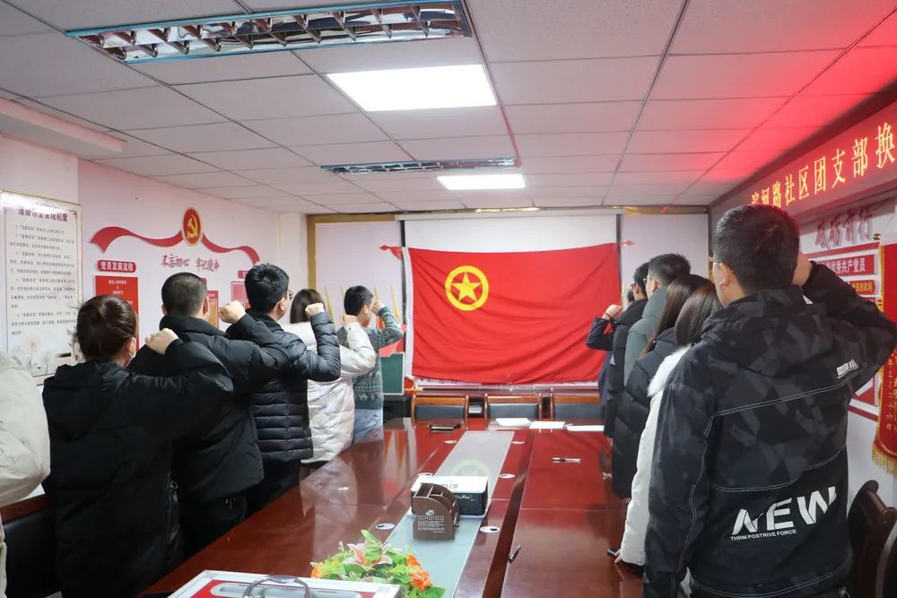 严格选人标准,召开团员大会,开展了新一届社区团支部班子换届选举工作