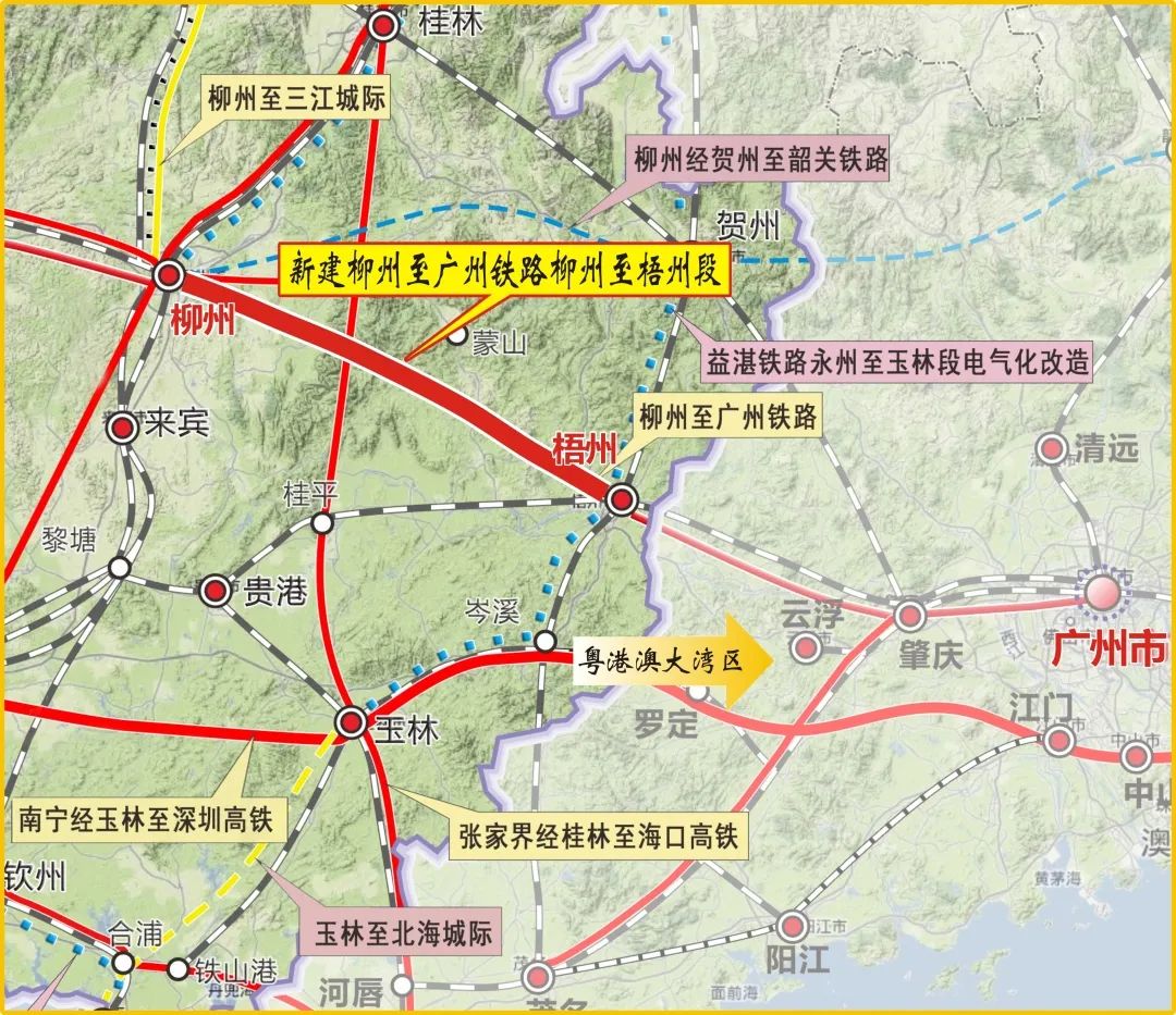 10月全面開工柳廣鐵路柳州至梧州段迎新進展還有這些好消息