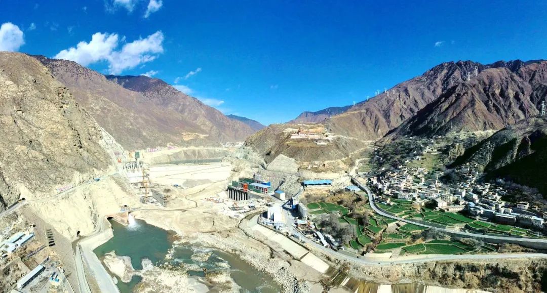 坝气!西藏首个装机超百万千瓦水电工程成功下闸蓄水