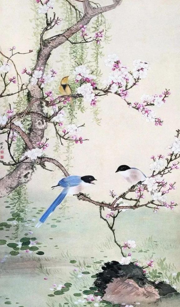 今日立春十大名家画春送给春天的你