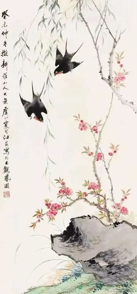 今日立春十大名家画春送给春天的你