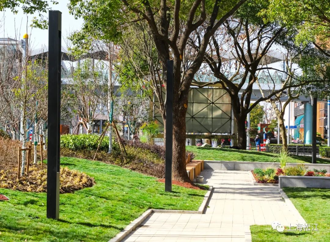 松江区3座街心花园全新亮相你来打卡了吗