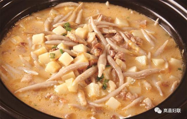 岚县妇联 "网上学技" 第六十七讲:岚县土豆美食---砂锅土豆烩莜面