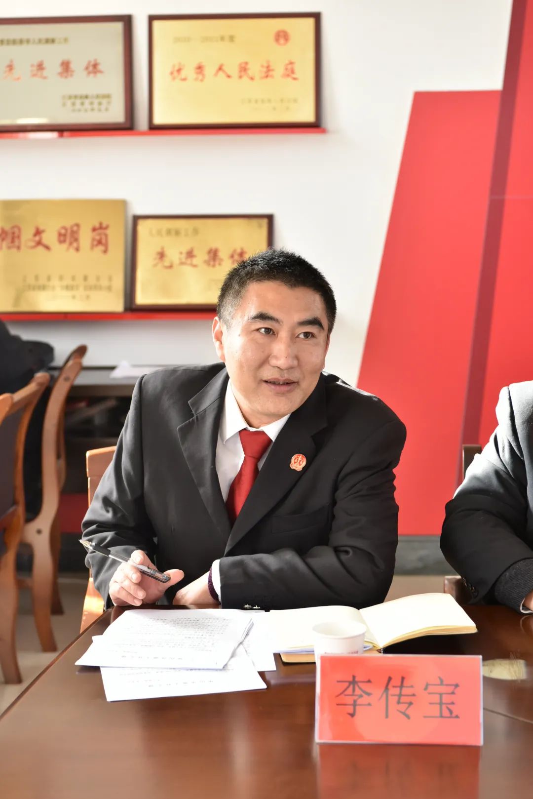 送温暖,提干劲|徐州中院姚辉副院长一行慰问丰县法院基层法庭干警