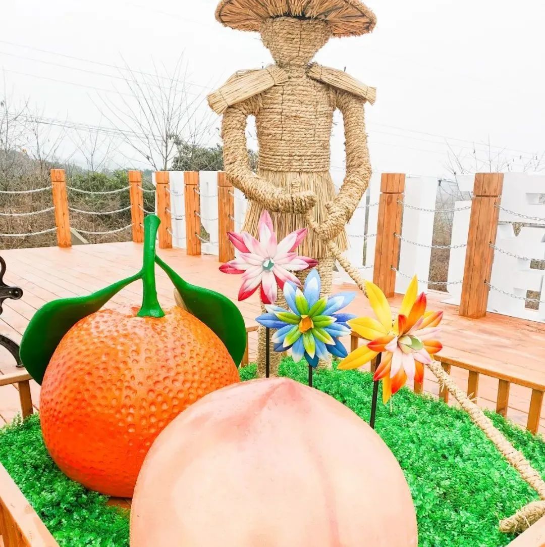 景观小品进乡村,农村也有文艺范儿