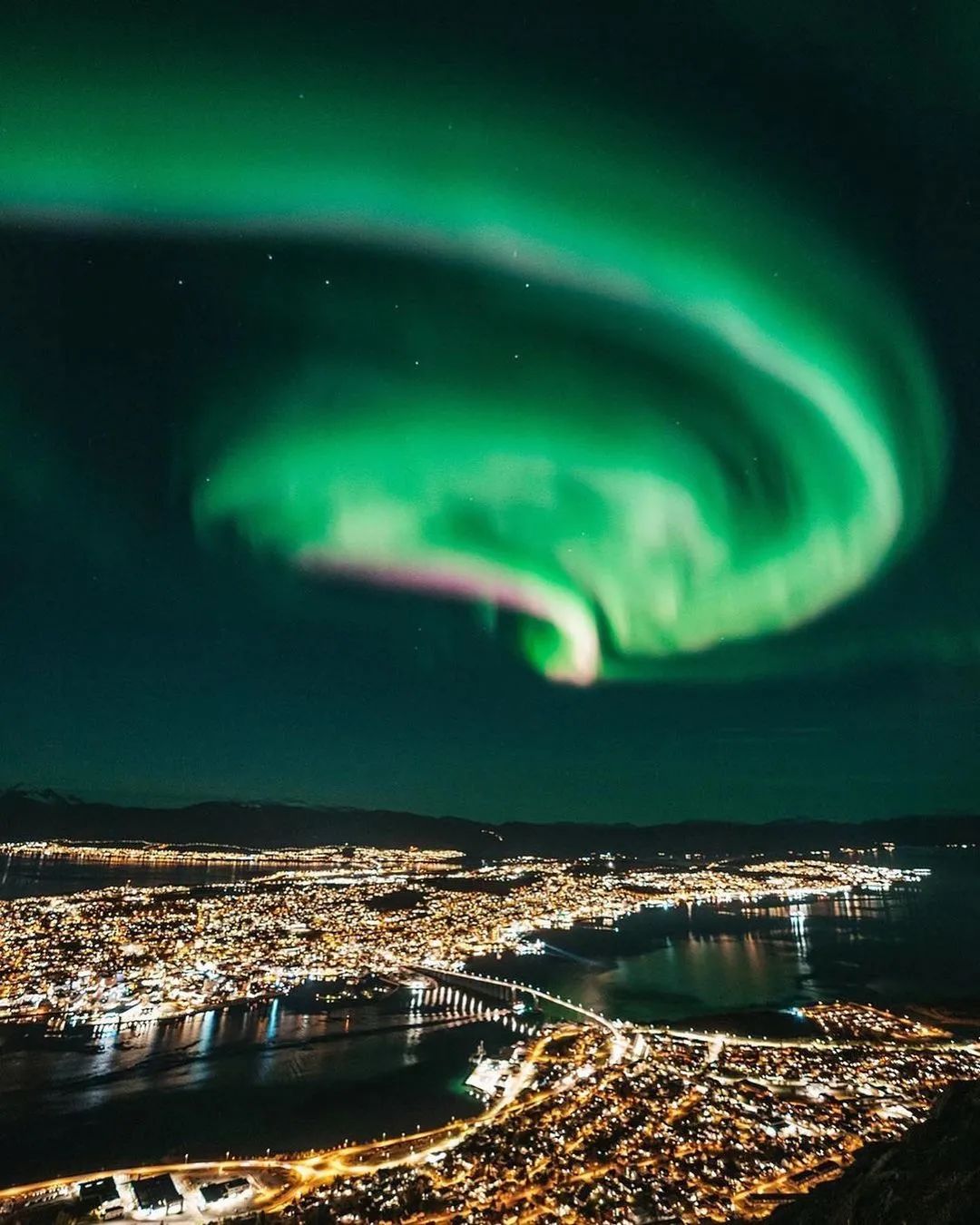 挪威极光最佳季节图片