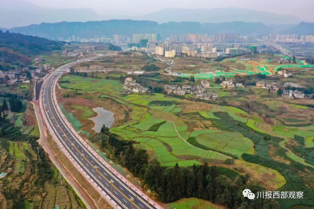 好事連連雅安金雞關南外環大興二橋今日通車