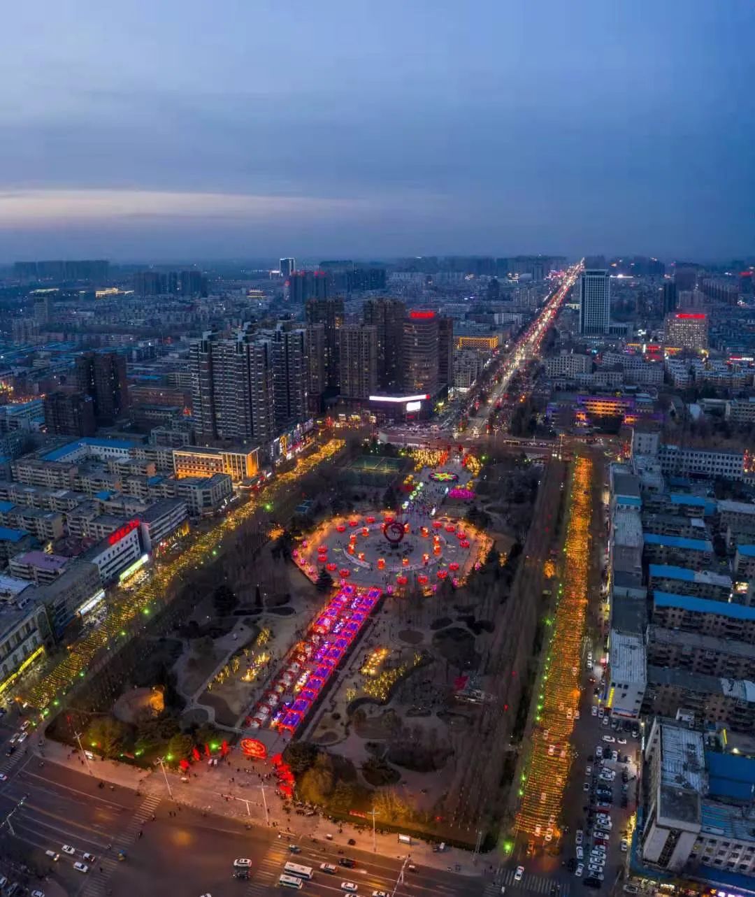 濮阳龙城广场平面图图片