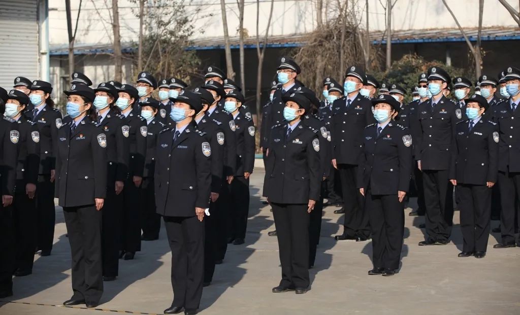 运河监狱举行首个中国人民警察节升旗仪式