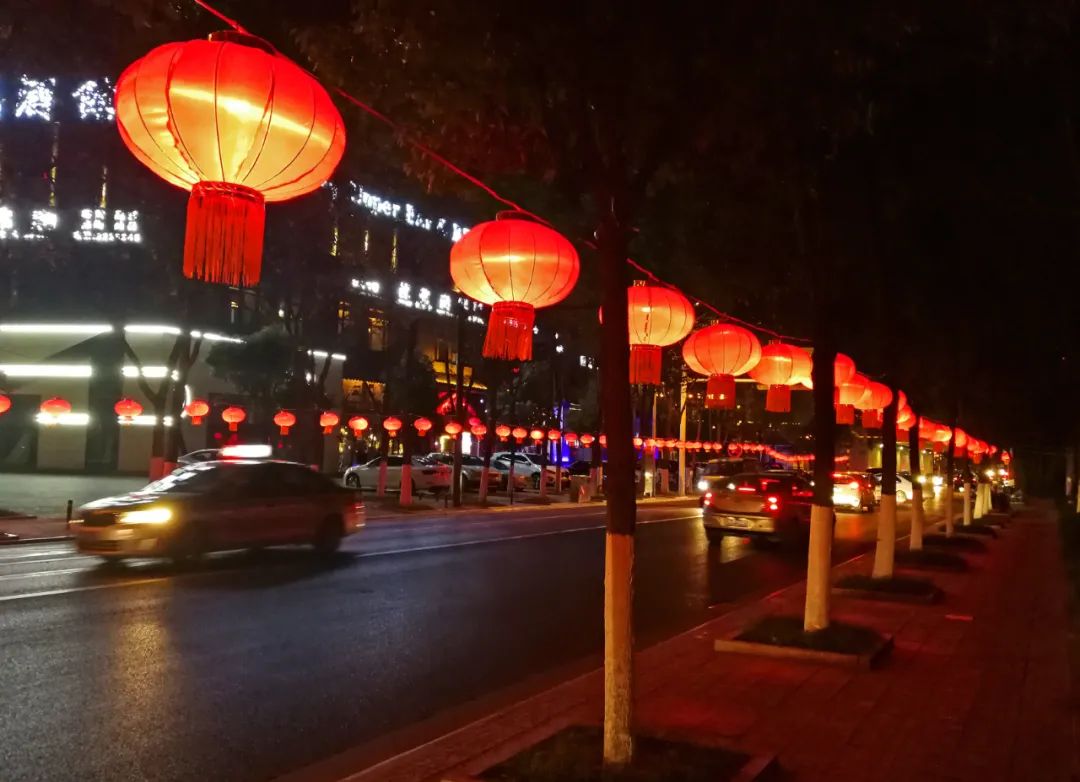 过年啦广元大街小巷美到爆