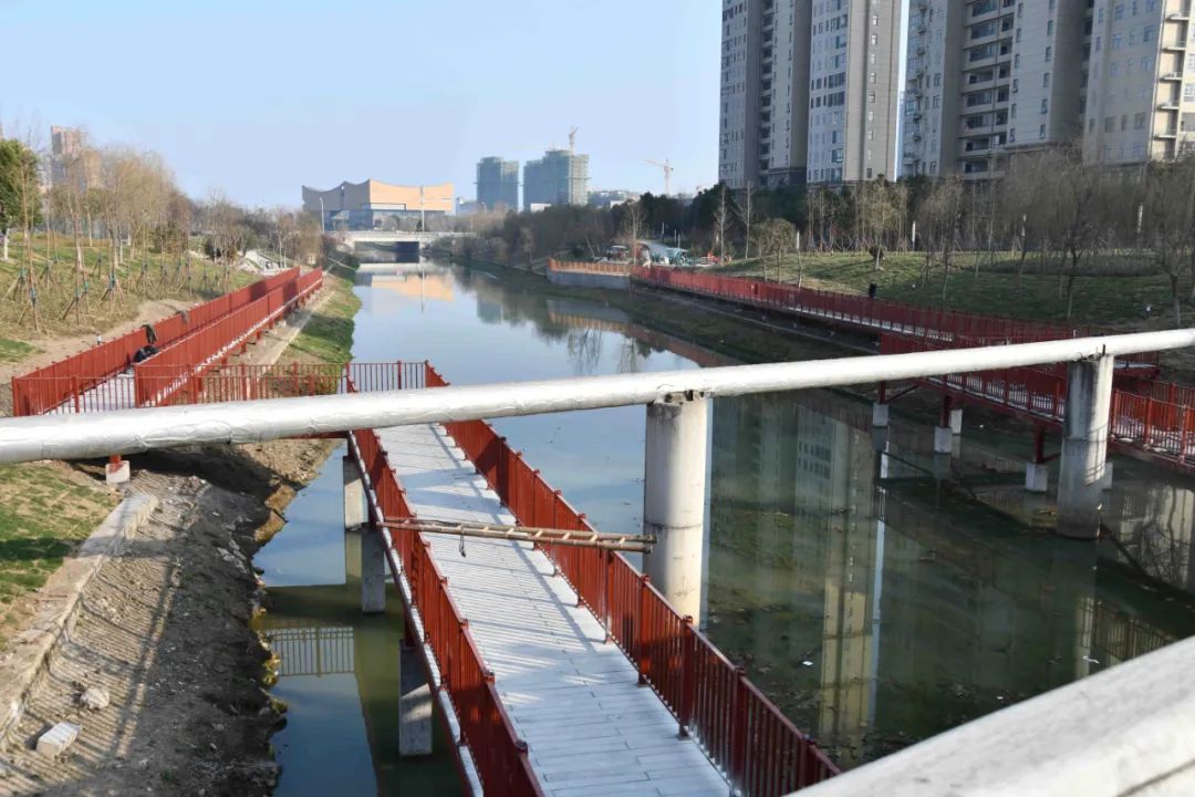 好的体验感, 此次改造提升特地精心设计了水上栈桥, 采用下穿桥的方式