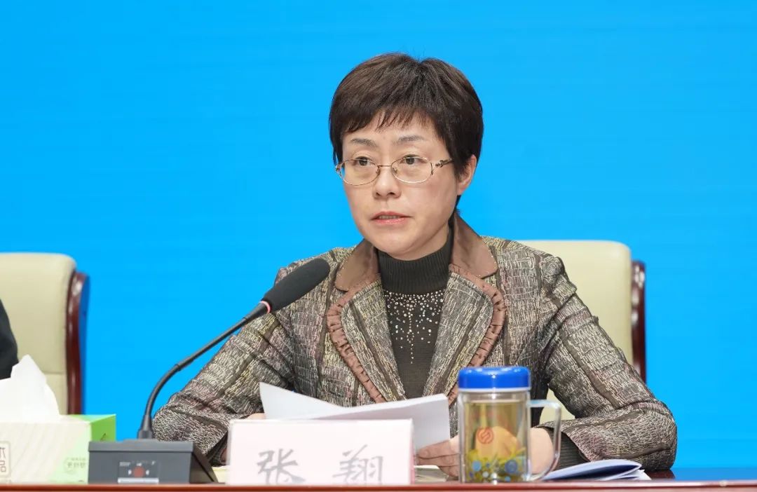 省纪委监委驻厅纪检监察组组长,厅党组成员张翔作监督执纪工作报告