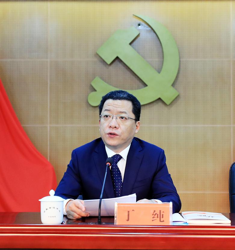 丁纯在市纪委十届六次全会上强调充分发挥全面从严治党引领保障作用