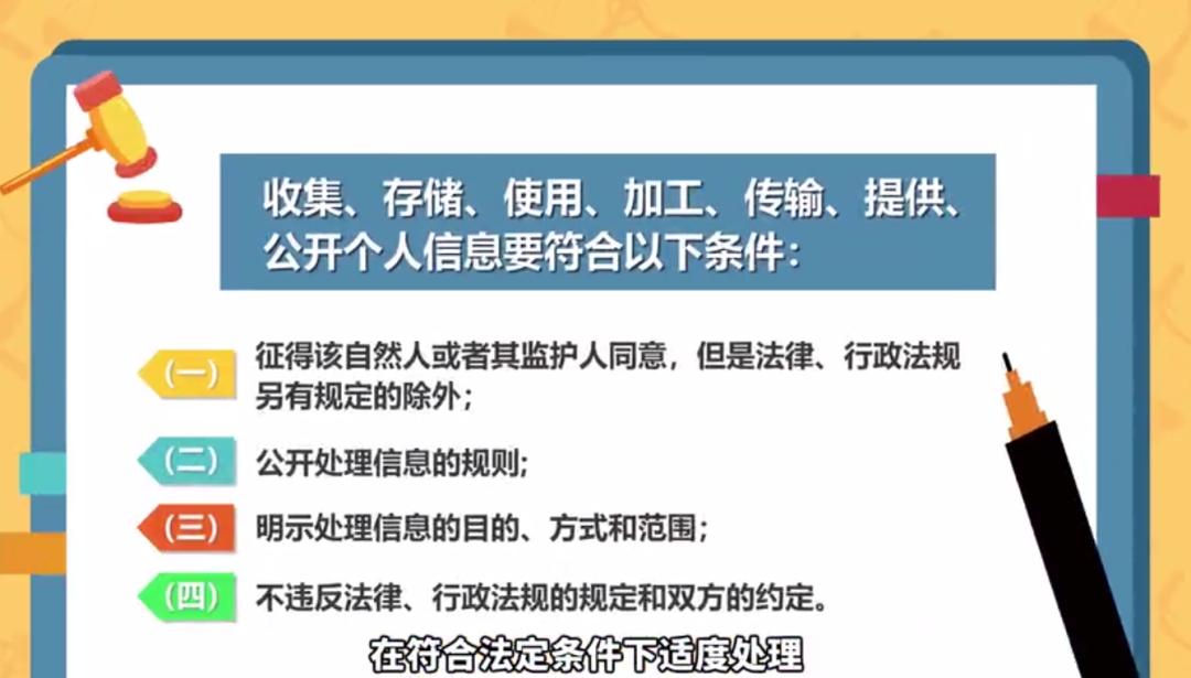 四中微动漫身边的民法典之个人信息保护