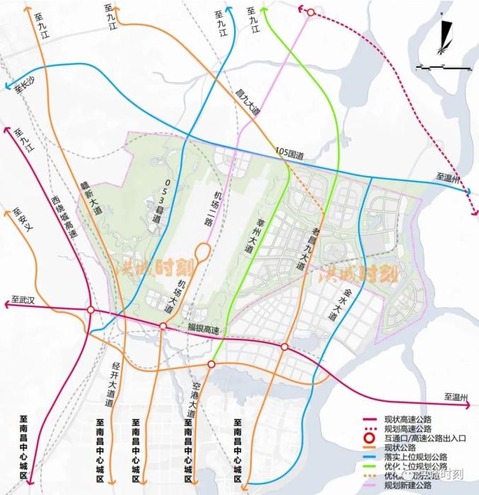 赣江新区规划图详细图片